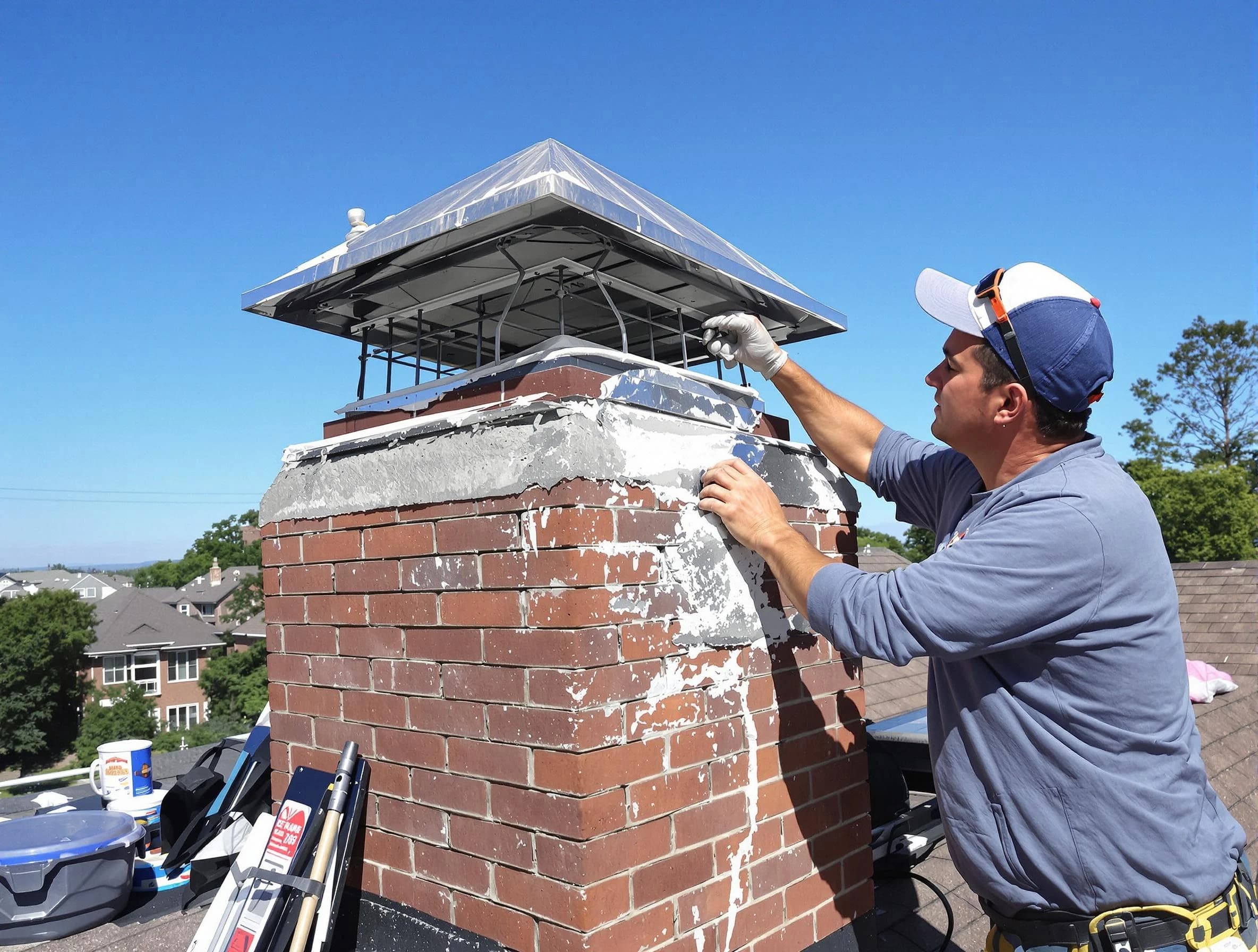 Chimney Crown Services service in Palmetto, GA